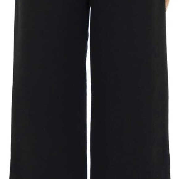 Armani Exchange Women's Wide Leg Belted Trousers - Versatile Fashion Staple - Picture 3 of 6